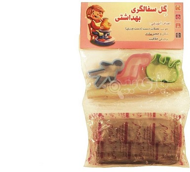 تصویر  بازی فکری گل رس 500 گرمی با وردنه آرتینا