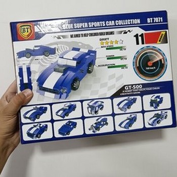 تصویر  بازی فکری لگو 10 مدل کوچک 7070 بی تی