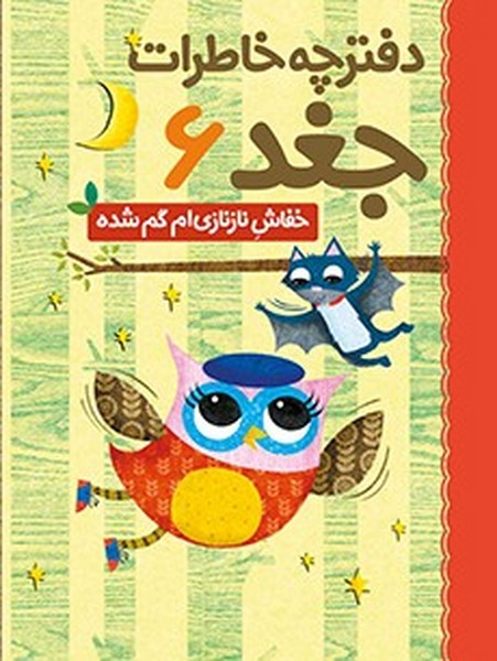 تصویر  کتاب دفترچه خاطرات جغد 6 خفاش نازنازی ام گم شده نشر پرتقال