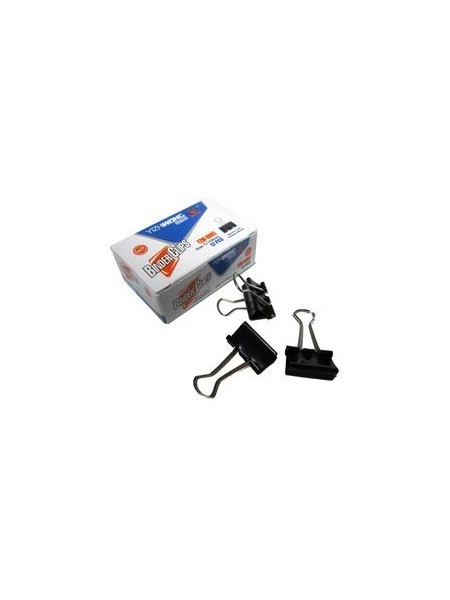 تصویر  گیره دوبل وانگ wang سایز 19 mm  (بسته 12عددی)