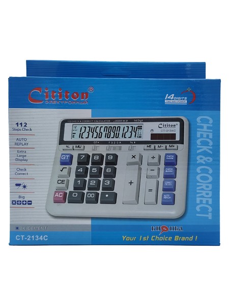 تصویر  ماشین حساب  Cititon کد  CT-2134C